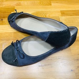 Rialto ballet flats, 11, blue and grey